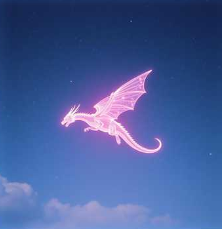 Crystal disco dragon