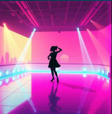 Phil C lights the night