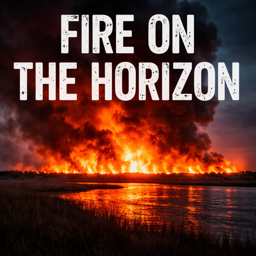 Fire on the horizon